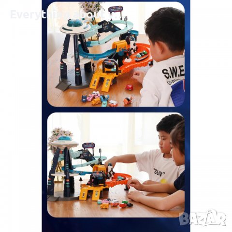 3858 Игра космическа база Писта с колички, снимка 9 - Конструктори - 39890025