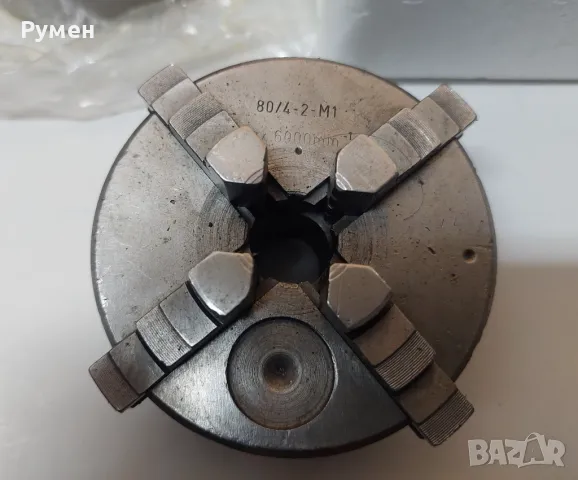 Универсал за струг ф80мм с три и четири челюсти , снимка 3 - Стругове - 48727855