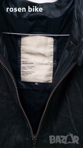  ''Revolution Rvlt''оригинално кожено яке ХЛ размер, снимка 5 - Якета - 28965265