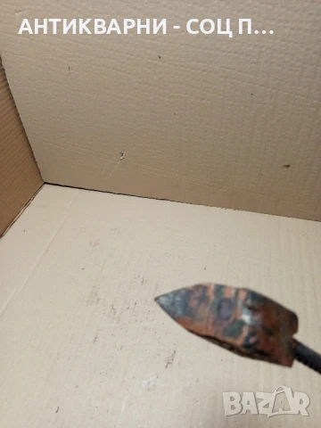 Соц Стар Цигански Поялник Тегло 0.700кг., снимка 8 - Антикварни и старинни предмети - 51370974