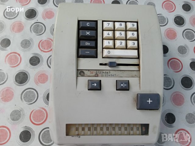 CONTEX 30 електрически калкулатор 1960 г, снимка 3 - Други ценни предмети - 37170781