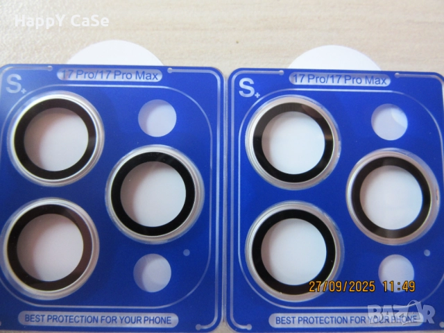 Apple iPhone 17 / Pro / Max / Air / LITO S+ CF Ринг Протектор за камера, снимка 10 - Фолия, протектори - 51825812