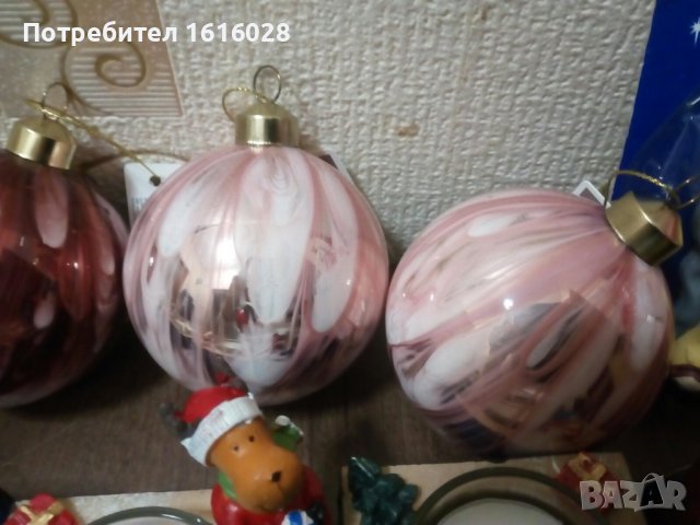 Нови красиви коледни топки за елха., снимка 3 - Декорация за дома - 38321335