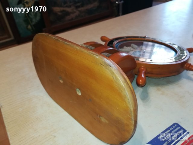 ЧАСОВНИК РУЛ ВЪЗЛИ-ДЪРВЕН ЗДРАВ 2712231037М, снимка 7 - Антикварни и старинни предмети - 43557160