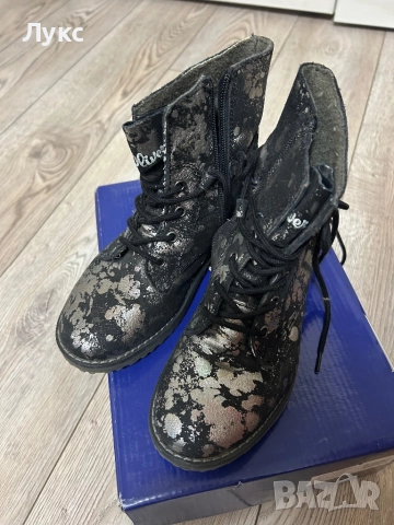 Боти естествена кожа S’Oliver, снимка 3 - Дамски боти - 52091248