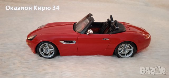 BMW Z8 1:18 BURAGO , снимка 6 - Колекции - 37304281