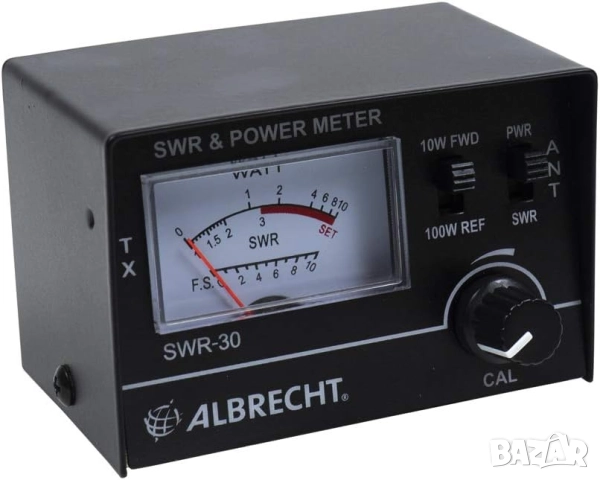 КСВ-мер Albrecht SWR-30, снимка 4 - Друга електроника - 52847087