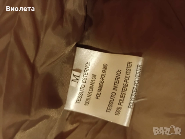 Зимно яке с естествен пух, снимка 2 - Якета - 53124929