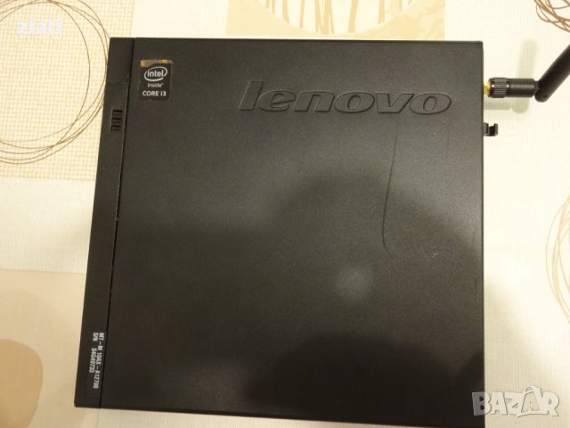 Мини компютър Lenovo ThinkCentre M73 i3-4150T 2.30GHz/4GB DDR3/SSD 128GB, снимка 6 - За дома - 33580955