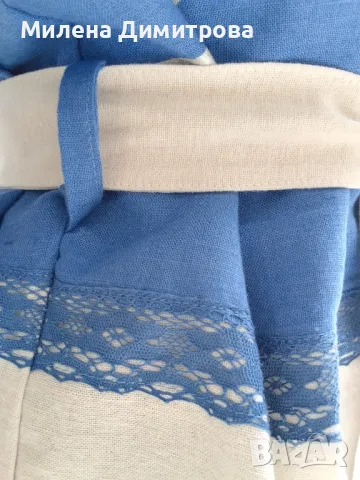 Ръчно рисувано памучно кимоно , снимка 13 - Туники - 48865564