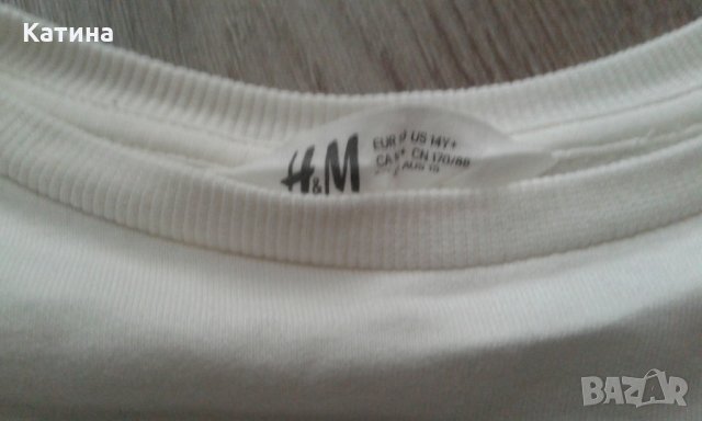 H&M блуза/суитшърт, снимка 5 - Детски рокли и поли - 26893501