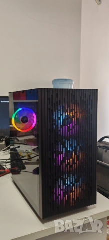 Продавам Гейм РС Ryzen 5 5500/16Gb/512Gb SSD+1TB HDD/GB 1660 Super/Гаранция
