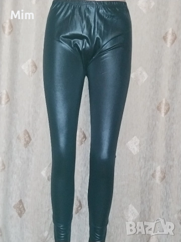 М/L. XL Черен клин от сатенирана еластична материя 