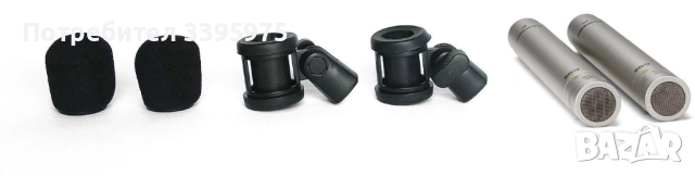 Комплект от 2 нови стерео кондензаторни микрофона Samson C02, снимка 6 - Микрофони - 51684341