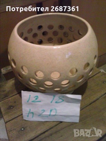  вази-битова керамика -нови, снимка 14 - Градински мебели, декорация  - 28937324