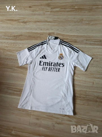 Оригинална мъжка тениска Adidas AeroReady x F.C. Real Madrid / Season 24-25 (Home), снимка 2 - Тениски - 50723529