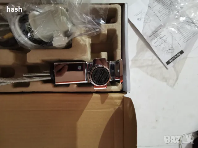 Смесител за биде с изпразнител POP-UP 11/4, хром HANSGROHE VERNIS SHAPE 71211000, снимка 7 - Смесители - 49274120