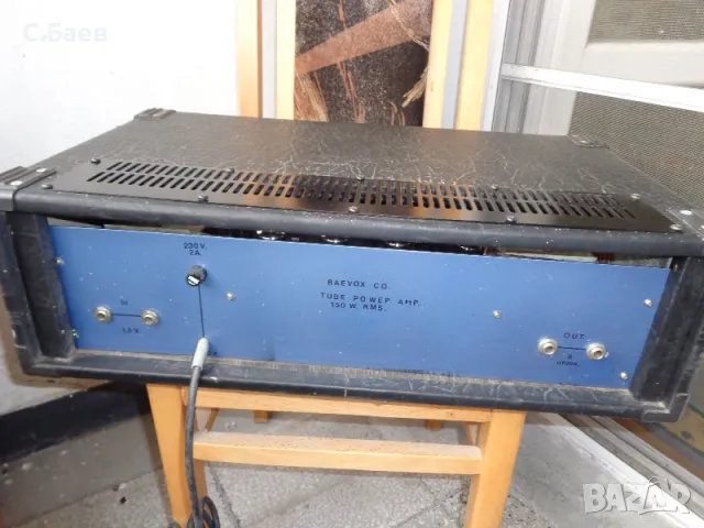 Лампов усилвател-стъпало 100 вата.tube amp., снимка 2 - Ресийвъри, усилватели, смесителни пултове - 49701709