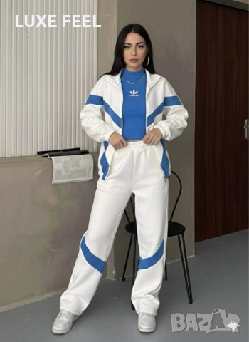 Дамски Ватирани Екипи -3 Части ⚜️alo Adidas , снимка 2 - Спортни екипи - 52507429