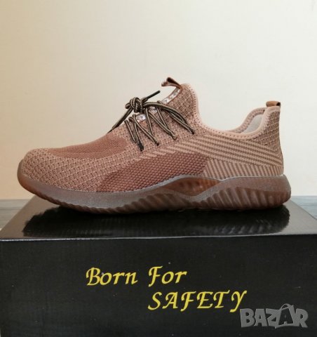 Работни обувки с метално бомбе - уникално леки от дишащ материал (Модел 1105), снимка 8 - Други - 33620207