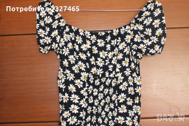 Лятна блуза на Бершка, снимка 2 - Тениски - 32892607