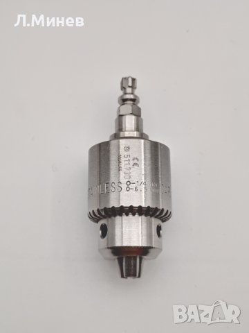 Неръждаем патронник Jacobs USA, снимка 3 - Бормашини - 40450871