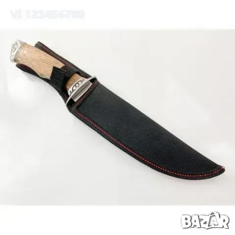 Ловен нож "ВЪЛК" А 55 -180Х130 мм, снимка 3 - Ножове - 50808992