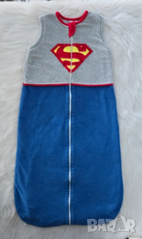 Детски спален чувал Супермен 2- 4 години , снимка 11 - Спални чували за бебета и деца - 52500022