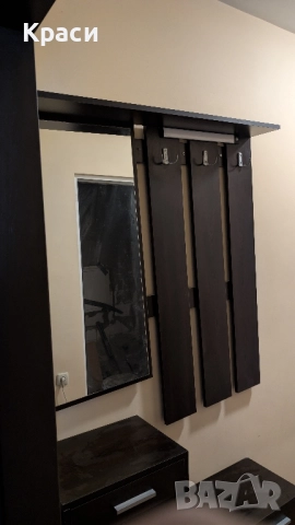 Портманто цвят Венге в отлично състояние , снимка 3 - Портманта - 52527064