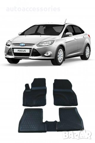 3000051087 Стелки гумени комплект Perflex X MAT Ford Fokus II 2005-2011г, снимка 1