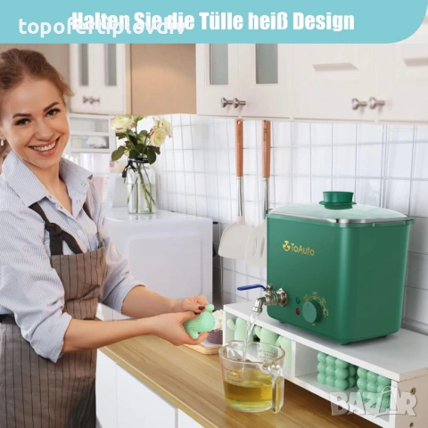 Уред/топилка за восък TOAUTO 4Qts,Гаранция, снимка 5 - Друга електроника - 53464931