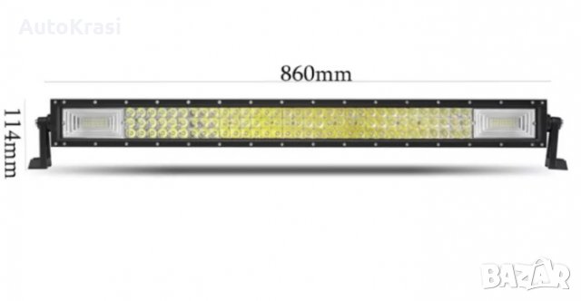 Лед бар 7D 12-24V 459W 79см - HAL321, снимка 2 - Аксесоари и консумативи - 39524745