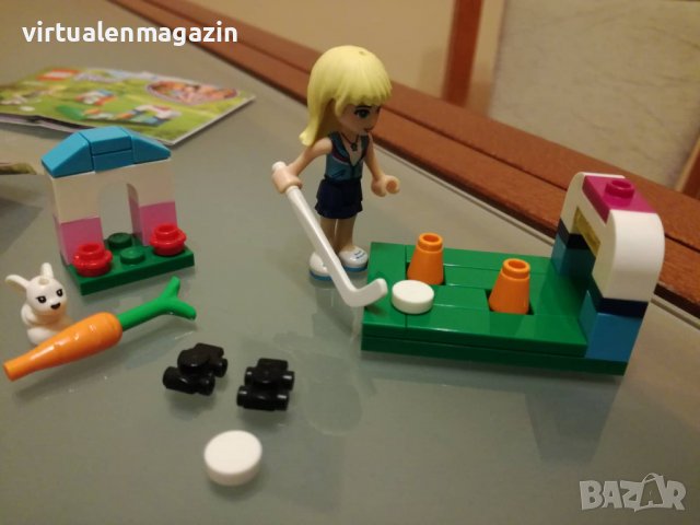 Конструктор Лего Friends - Lego 30405 - Stephanie's Hockey Practice polybag, снимка 4 - Конструктори - 37589084