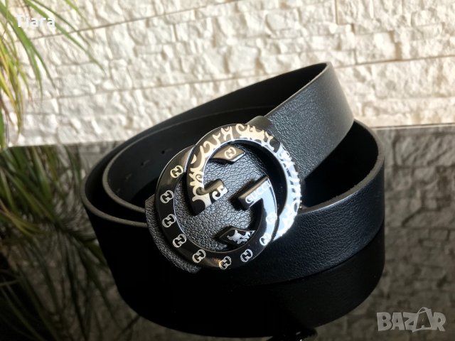 GUCCI - Колан от естествена кожа - унисекс, снимка 6 - Колани - 32396260
