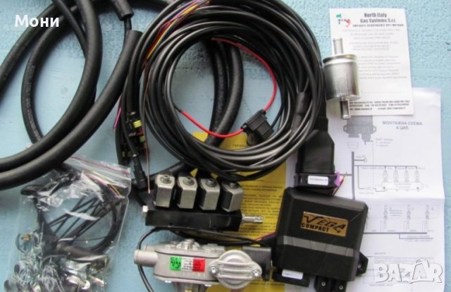 Монтаж газов инжекцион 