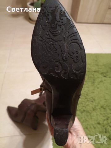 Ботуши от естествена кожа , снимка 2 - Дамски ботуши - 34738529