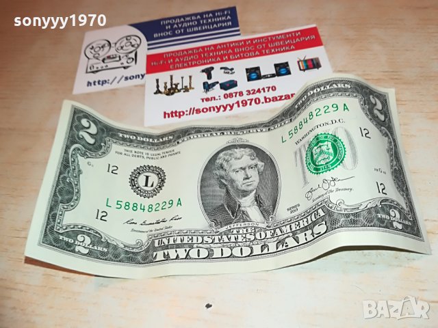 dollar 2-два долара банкнота, снимка 16 - Колекции - 28336542