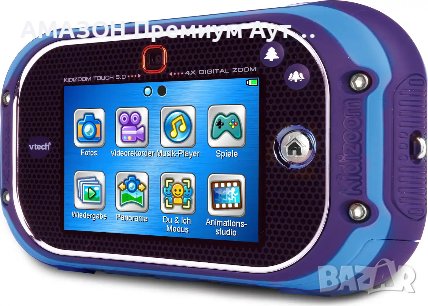 10-в-1 Смарт Детска Камера VTech Kidizoom Touch 5.0,LCD цветен сензорен дисплей 3,5”, MP3/слушалки, снимка 5 - Камери - 43383083