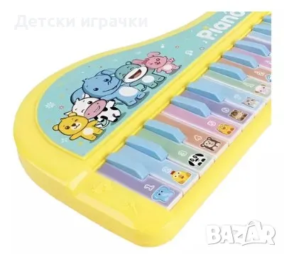 Пиано с батерия, свири C гама, различни песни и животински звуци, снимка 2 - Музикални играчки - 49718163