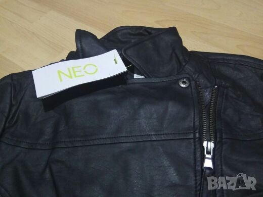  Кожено яке Адидас/ Adidas Neo Biker Jacket Selena Gomez, оригинал , снимка 14 - Якета - 12410968