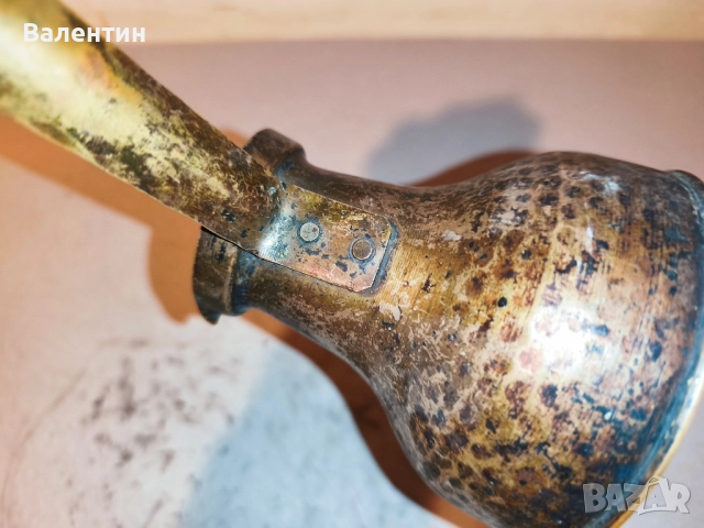 Бакърено джезве 3, снимка 9 - Други ценни предмети - 52742610