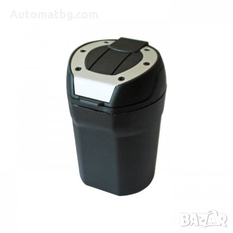 Пепелник за кола Automat, 107/63 мм., черен, снимка 1