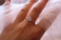 Нежен и стилен сребърен пръстен - модел PLR023, снимка 1