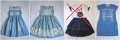 Като Нови детска рокля / детска лятна рокля 8-10 години