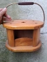 ретро холандска дървена печка, отоплител за крака, антика, снимка 5