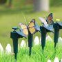 364 Градинска соларна летяща пеперуда декорация за градина балкон, снимка 5