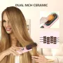 Нова Безжична керамична четка за изправяне на коса - компактна и лека, снимка 5