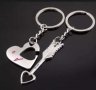 Ключодържател 'обичам те завинаги'. Сърце и символ на безкрайност, снимка 2