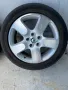 Оригинални Skoda алуминиеви джанти 17" с летни гуми Nokian 225/50 R17, снимка 1