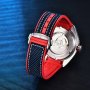 PAGANI DESIGN автоматичен часовник SEIKO NH35,сапфир,неръждаема стомана,водоустойчив,дата,безел, снимка 5